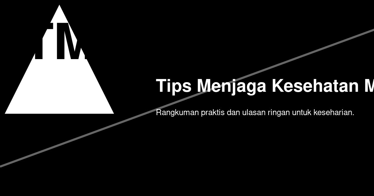 Cara Menjaga Kesehatan Mata di Depan Layar agar Tidak Cepat Lelah